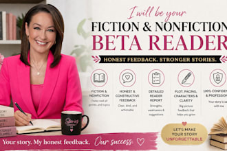 be your romance beta reader, fantasy beta reader, cozy mystery beta reader