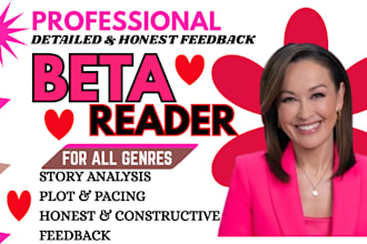 be your romance beta reader, fantasy beta reader, cozy mystery beta reader