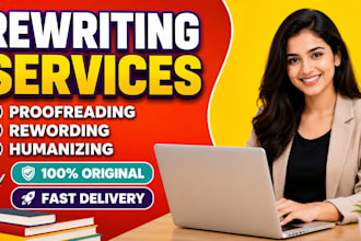 do proofreading, rewriting, humanizing, rewording your text in apa, mla chicago
