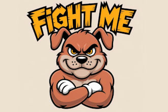 design cute and energetic character mascot logo design service