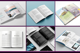create book layout design and book formatting professionally