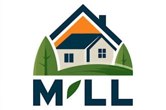 design professional landscape and lawn care service logo