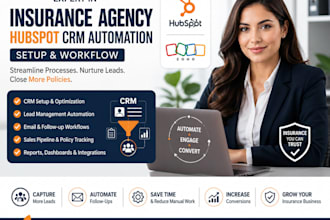 setup your insurance agency hubspot crm automation and workflow