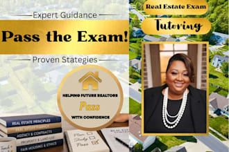 tutor you to pass your national real estate licensing exam