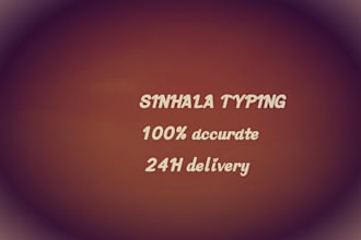 do fast and accurate sinhala typing and english to sinhala translation