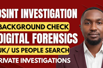 do osint background check investigation people search, find someone social media