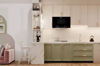 design 3d studio apartment, office space, space planning, interior design