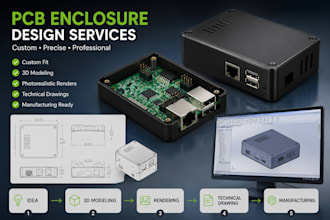 design perfect pcb enclosures or electronics cases for your project