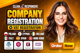 do poland, cyprus, ireland, italy, spain and hong kong company registration