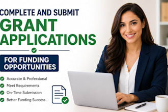 help you complete and submit funding requests professionally