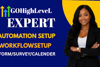 create gohighlevel forms, surveys, calendars and automations