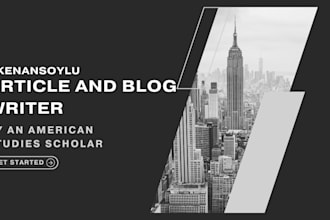 write articles and blogs about culture, literature and history