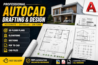 draw floor plan in autocad