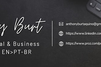 provide expert business and financial translation