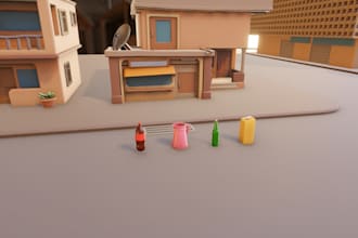 create stylized 3d models