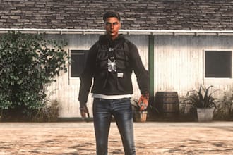 create your custom face ped for fivem, custom fivem ped