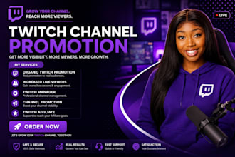 do twitch promotion, channel promotion, twitch affiliate