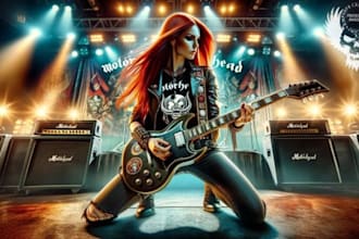 be your female metal rock opera gothic singer, vocalist
