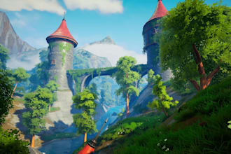 create 2d, 3d game environment, level design, city, game map, top down level