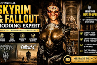 create professional skyrim and fallout modding projects