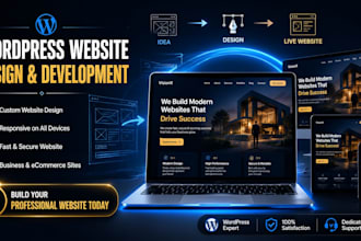 design develop and wordpress website developer
