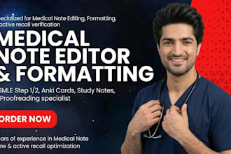 edit and proofread your medical study notes
