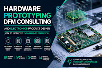 do hardware prototyping dfm consulting and electronics product design