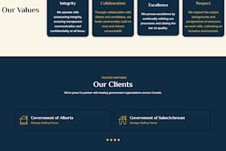 design and develop a responsive wordpress website with elementor