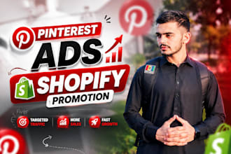 do pinterest advertisement and shopify dropshipping promotion