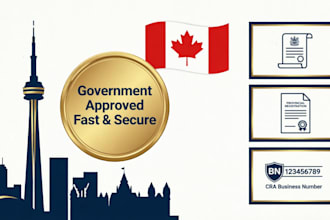 register canada business, federal provincial incorporation, cra business number
