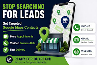 targeted google maps leads with verified contacts for more appointments