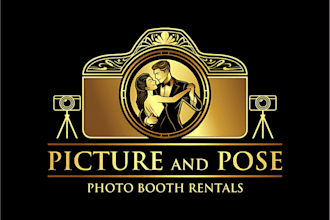 do modern photography center, videography, camera, film logo or graphics design