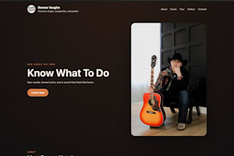 create a landing page for your business