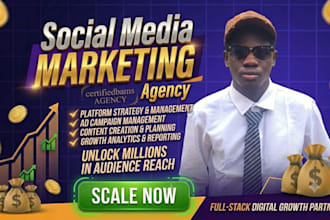 be your social media marketing manager ads specialist