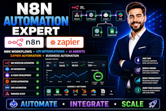 do n8n workflow, api integration n8n integration, zapier automation n8n ai agent