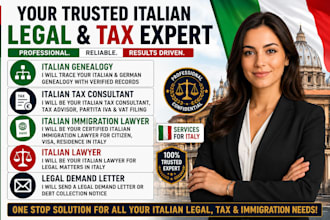 certified italian immigration lawyer for citizen, visa, residence in italy