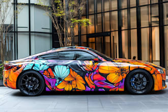 van wrap, vehicle wrap, car wrap design