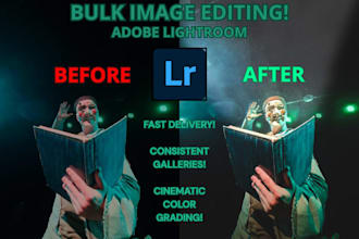 batch edit and color grade photos in adobe lightroom