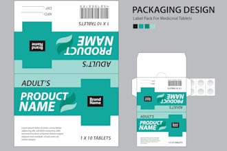 design professional packaging and label