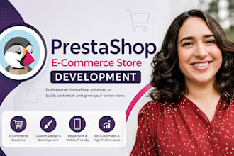 design prestashop ecommerce store, prestashop website, prestashop store redesign