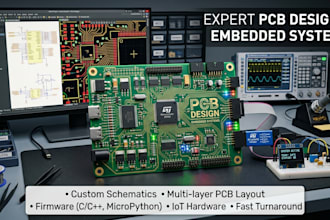 design pcb design and embedded system project requirements