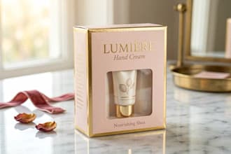 design product packaging box pouch label with mockup
