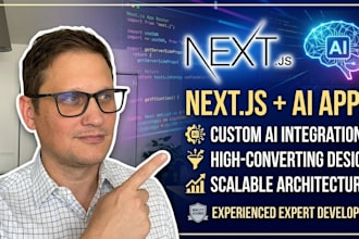 build your custom nextjs web app with ai features