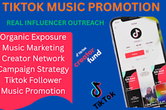 promote your music to tiktok influencers for organic exposure