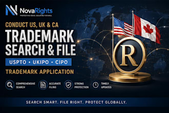 do trademark search trademark filing uspto ukipo cipo trademark application