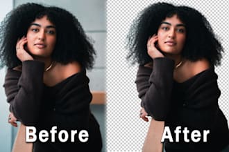 professionally remove backgrounds from people and objects