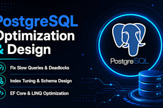 database queries, design schemas and fix performance