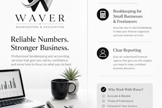 do bookkeeping for small businesses and freelancers