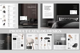 design editable  luxury product catalog,  jewelry and  wholesale line sheet