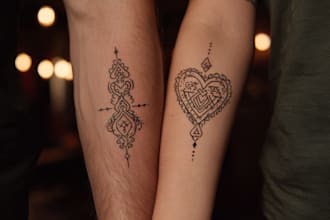 design traditional or modern tribal tattoo art